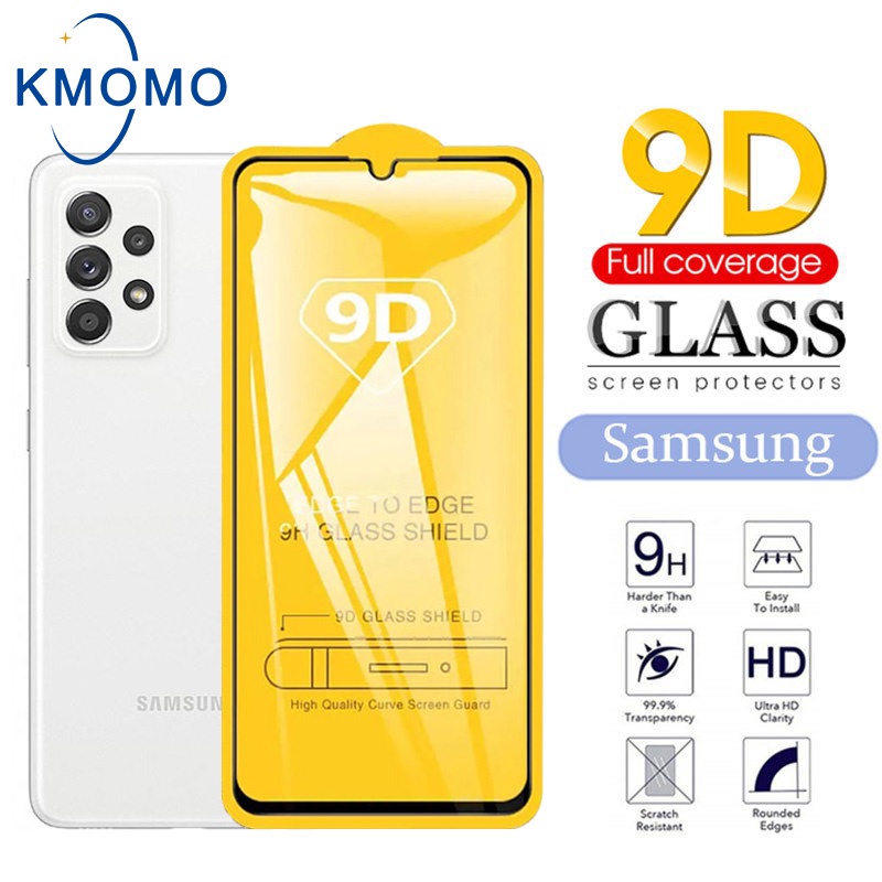For Samsung Galaxy A05 A05S A15 A25 FULL COVER Tempered Glass Screen  Protector