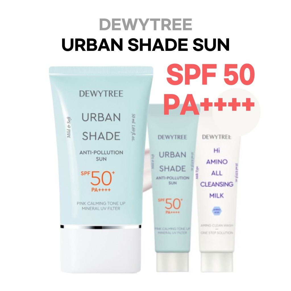 DEWYTREE New 2022 Urban Shade Sun SPF 50 PA++++ Sunscreen Face Sun