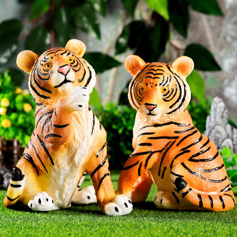 Siberian tiger simulation tiger decoration large living room office ...