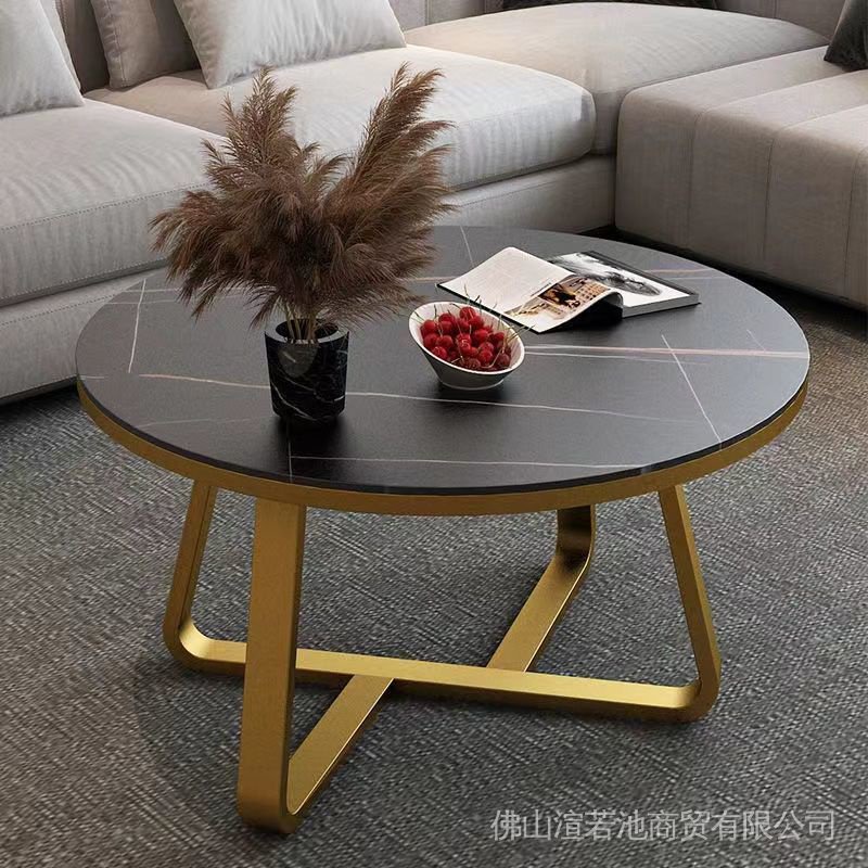 Light luxury tea table small family tea table living room family small