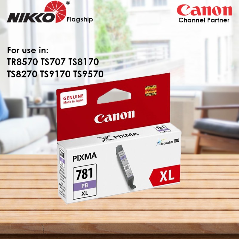 Canon PGI 780XL PGBK CLI 781XL Black Cyan Magenta Yellow Photo Blue ink ...