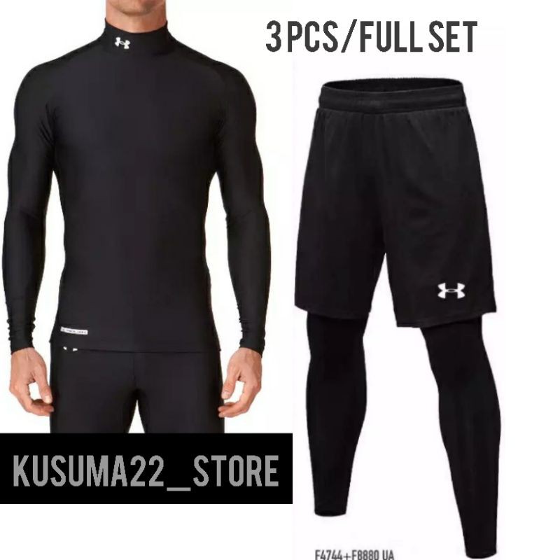 Package Of Long Trending Suits longpants Cuff training gym Leggings Swimming