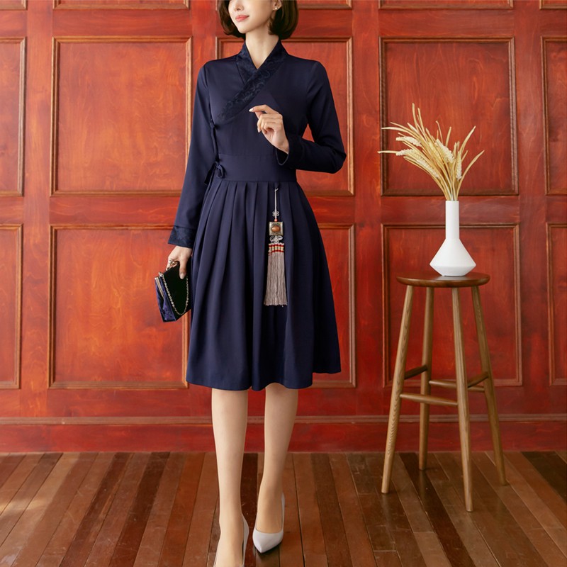 BOUTIQUE DIVA Women Midi Dresses Korean Hanbok Premium Quality Comfy Superb  Dress (cl7279) | Shopee Singapore
