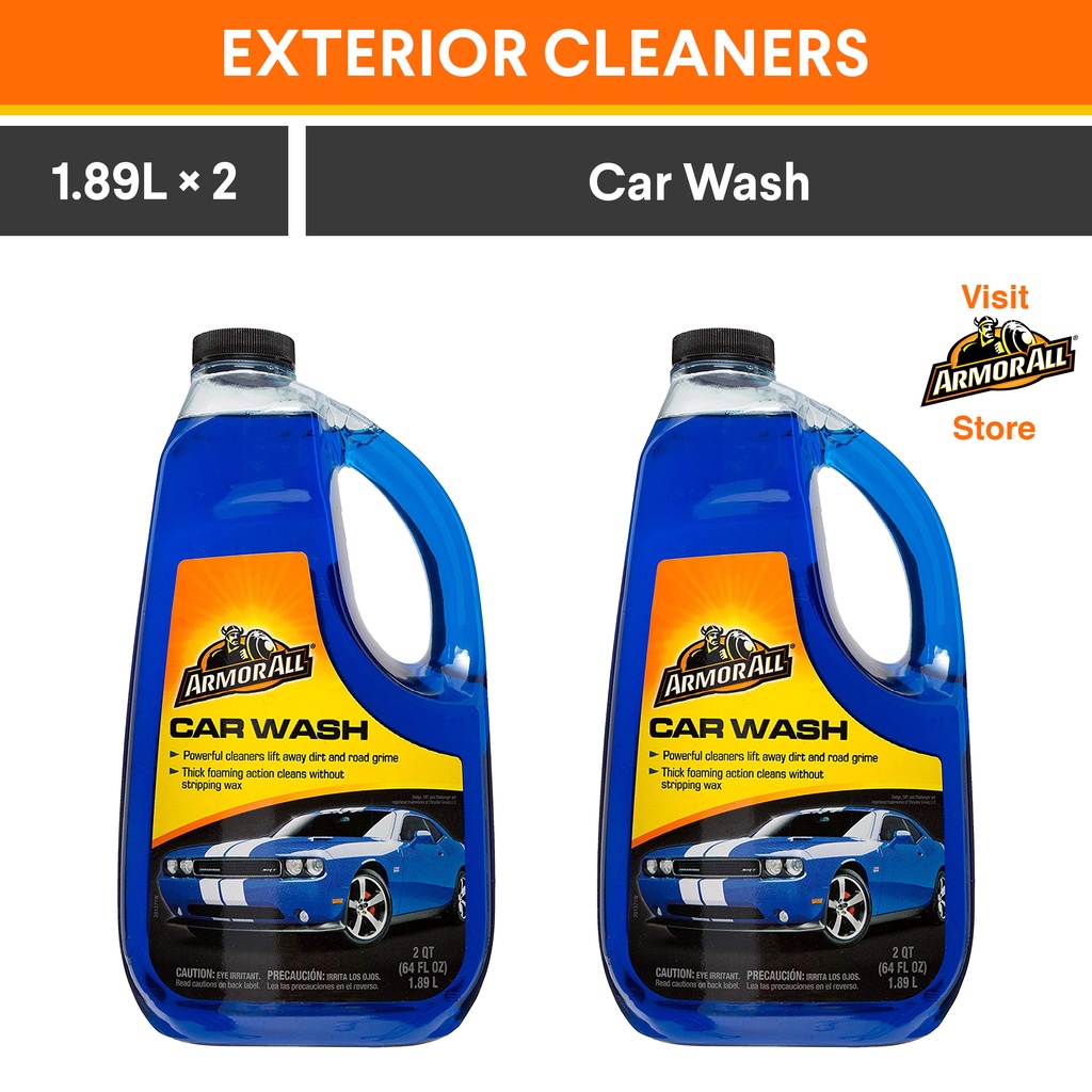 Armor All Wash 64-fl oz Car Exterior Cleaner in the Car Exterior Cleaners  department at