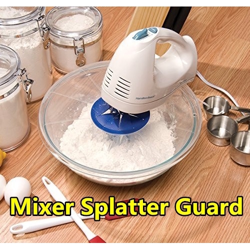 Silicone Splatter Screen Baking Mixing Electric Hand Mixer Guard Covers