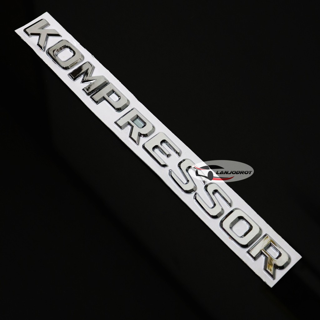 KOMPRESSOR Logo Sign Attached To The Rear For BENZ E200 C200 C230 C180 ...