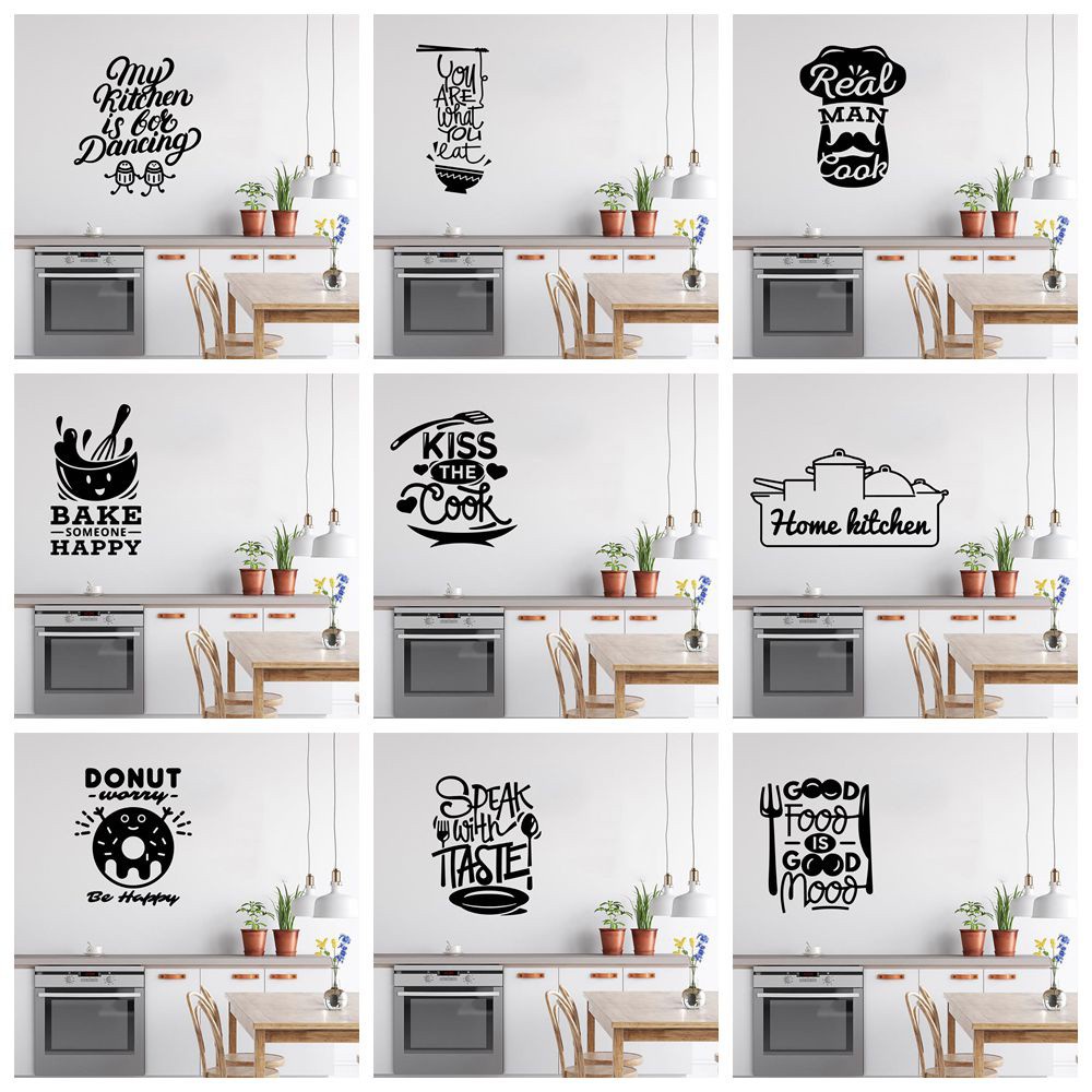 Lovely kitchen Nursery Wall Stickers Vinyl Art Decals For Kids Room