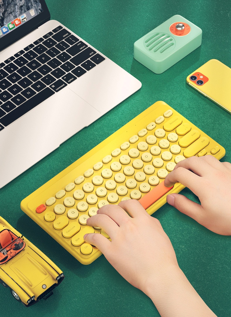 BOW MK221 Wireless Keyboard | USB Wireless | Silent Keyboard | Compact ...