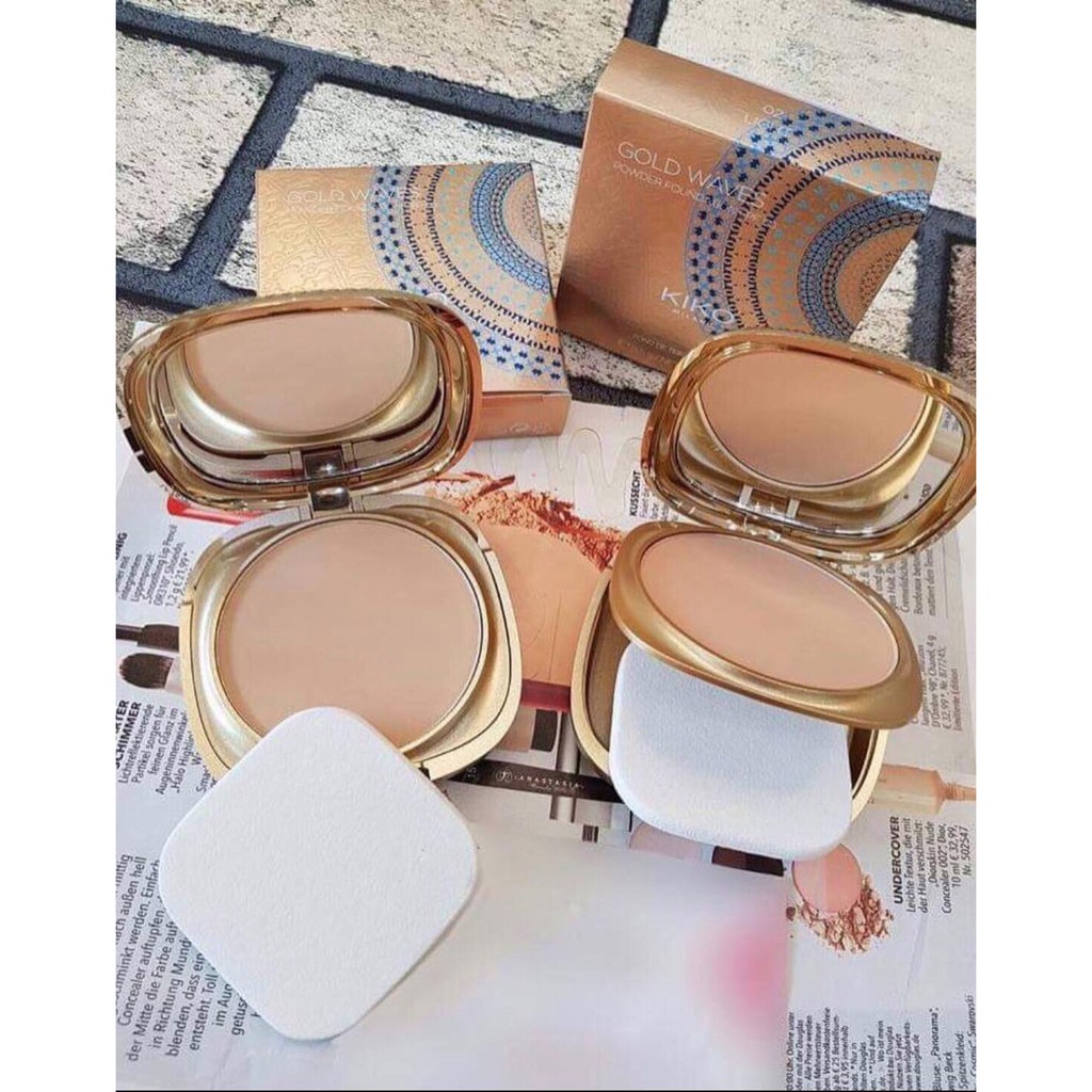 Kiko GOLD WAVES POWDER POWDER FOUNDATION SPF50 Shopee Singapore