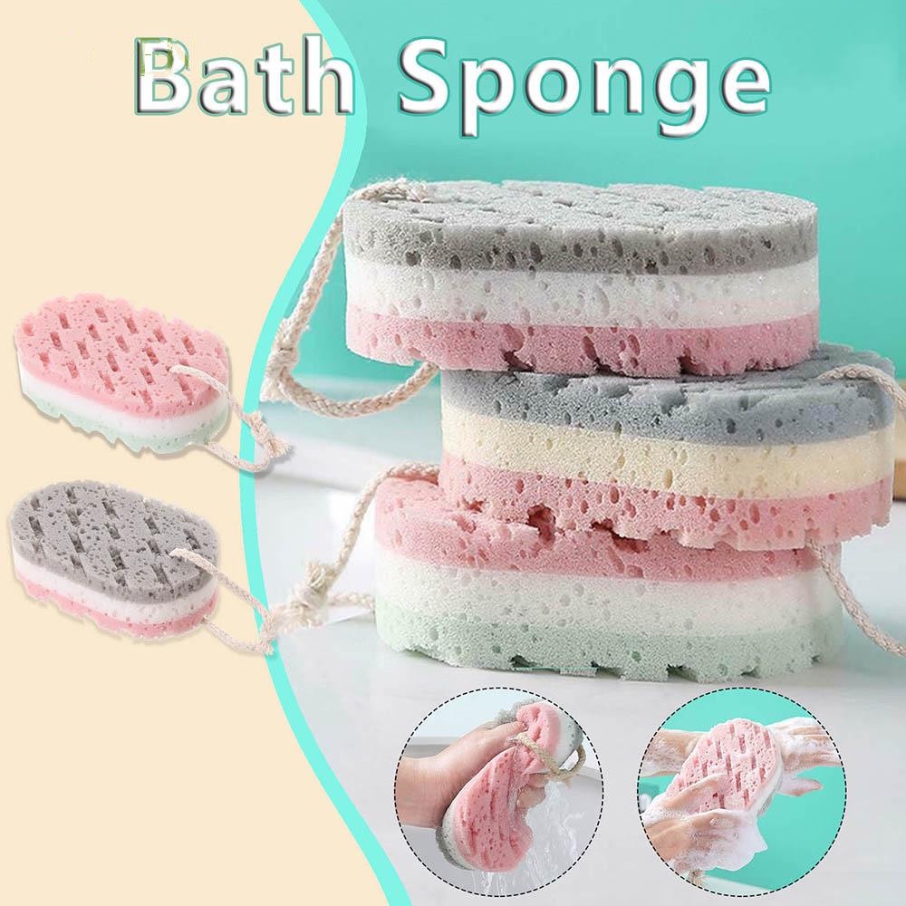 High Quality Sponge Bath Ball Soft Sponge Scrubber Body Brush Massage ...