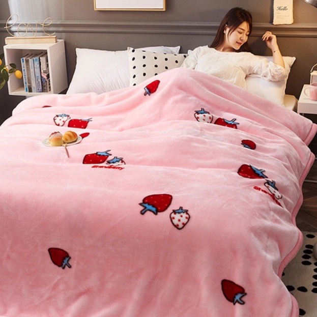 Adult Soft Fleece Blanket 150x200 Cool Motif Quality Velveti Shopee Singapore