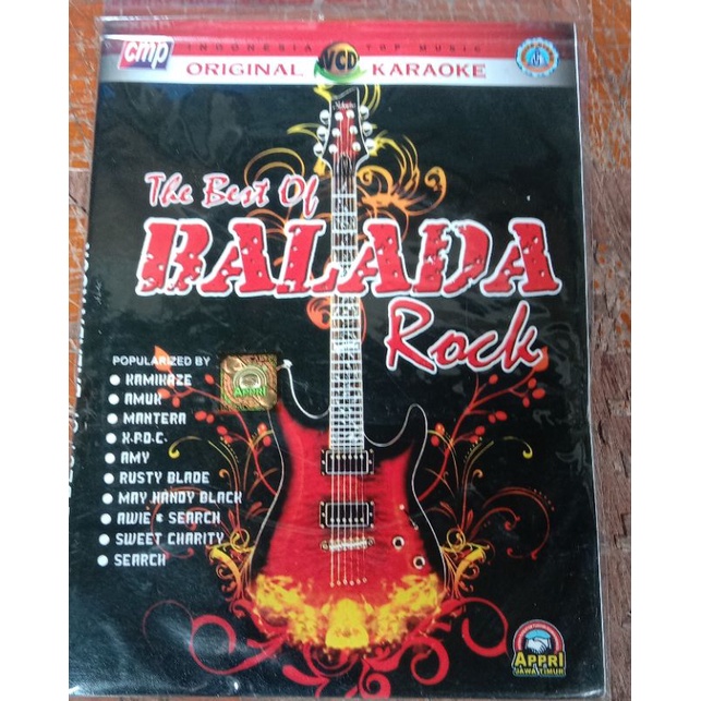 Original Vcd cassette The best of balada rock malaysia | Shopee Singapore