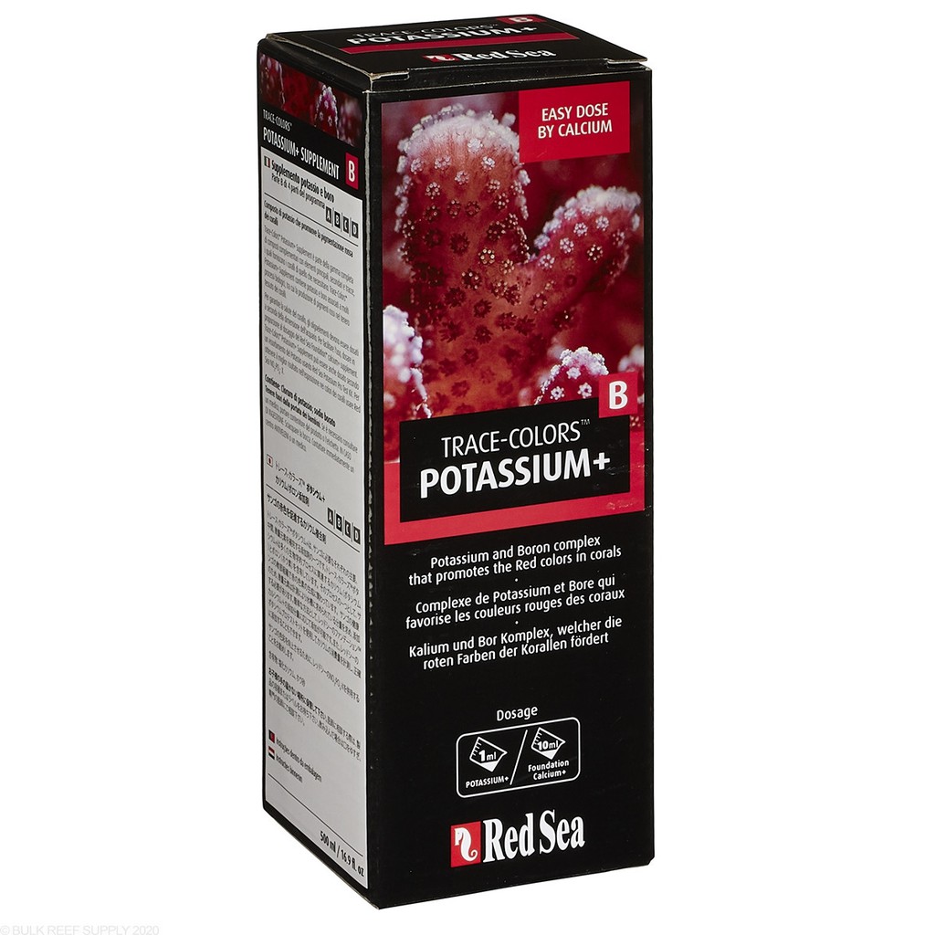 Red Sea TRACE COLORS B (POTASSIUM) - 500 ML | Shopee Singapore