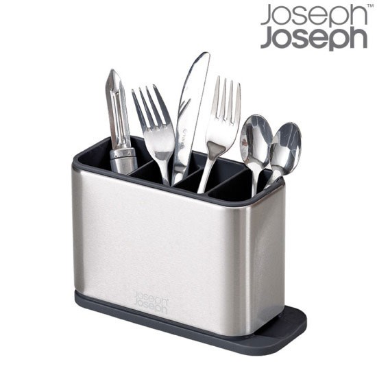 Joseph Joseph Surface StainlessSteel Cutlery Drainer Caddy Sink Area