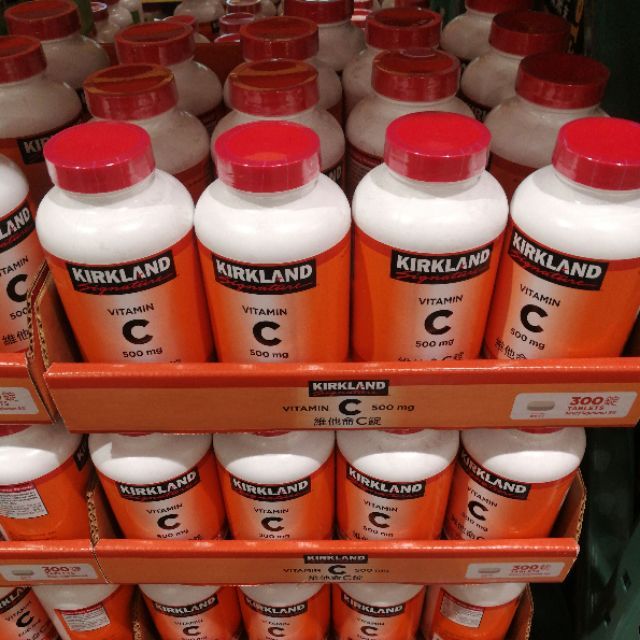 Invoices Costco Daigou Kirkland Signature Vitamin C Tablets (500mg