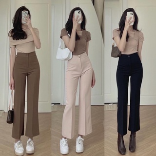 Cotton Wide Leg Pants Summer Thin Casual Pants Women's Korean