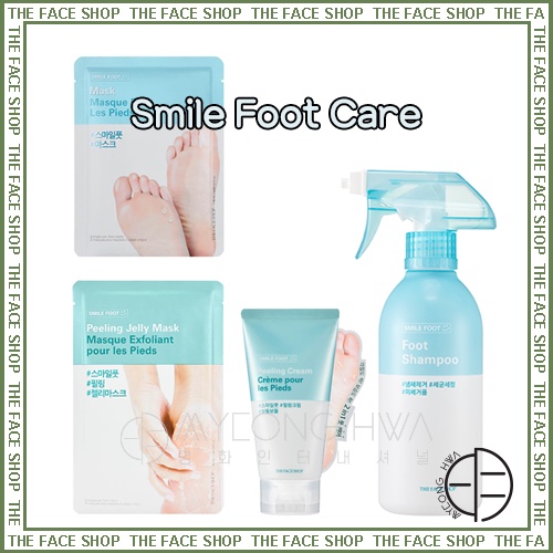 [THE FACE SHOP] Smile Foot Mask 18ml/Smile Foot Peeling Jelly Mask 40ml