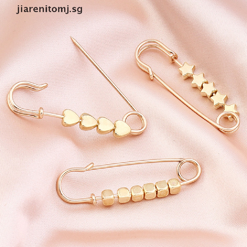 Jumbo Safety Pins Rose Gold 22mm Large Safety Pins 6pcs 