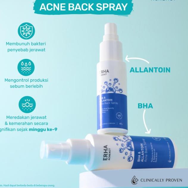 Super Erha Acne Back Spray (Body Acne Complete) Shopee Singapore