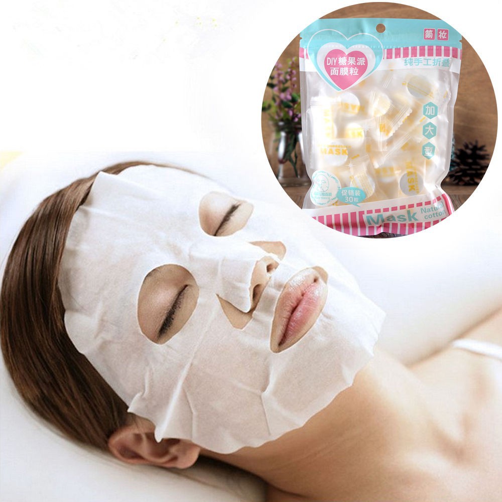 Compressed facial on sale mask paper