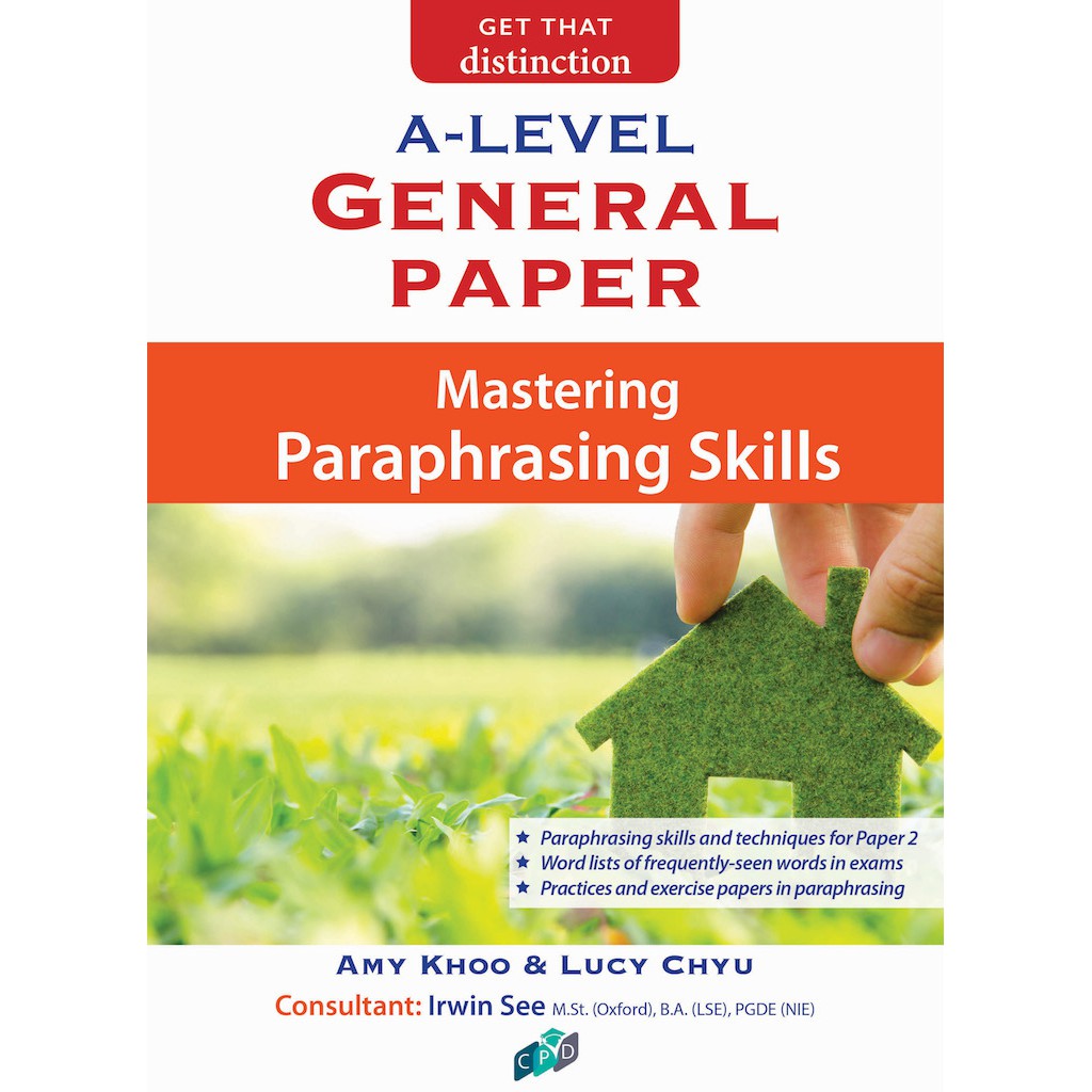 A-Level General Paper - Mastering Paraphrasing Skills/JC/Junior College ...