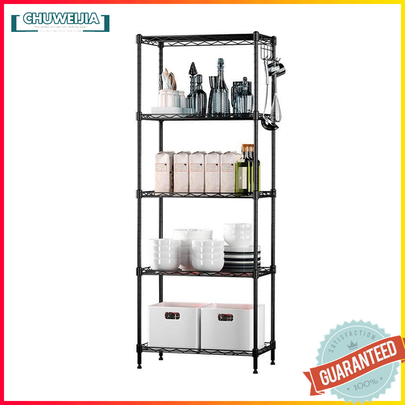 【In stock】Clamp Rack Floor-to-ceiling Kitchen Multi-storey Bedroom ...