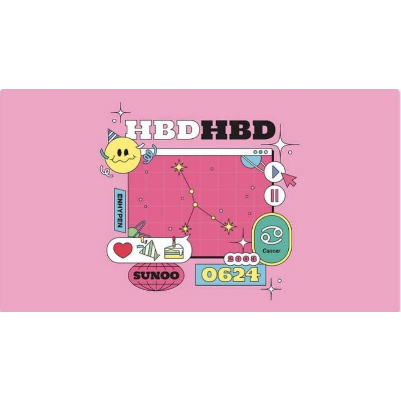 Enhypen Sunoo's Birthday Official Merchandise - [Pre-Order] - | Shopee ...