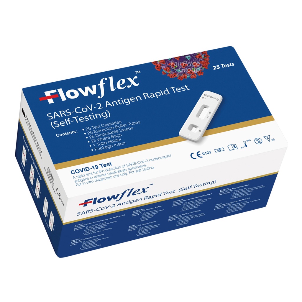 Flowflex SARS-CoV2 Antigen Rapid Test (ART) *HSA Approved* | Shopee ...