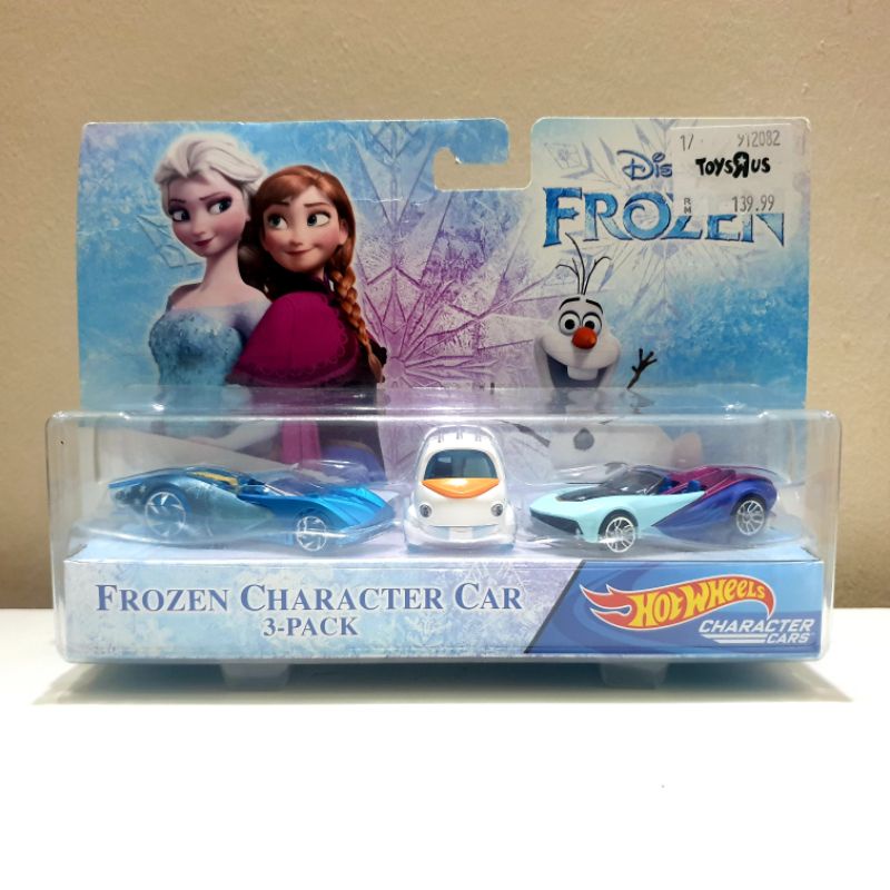 Hot Wheels DISNEY FROZEN MOVIE CHARACTER CAR SET Shopee Singapore