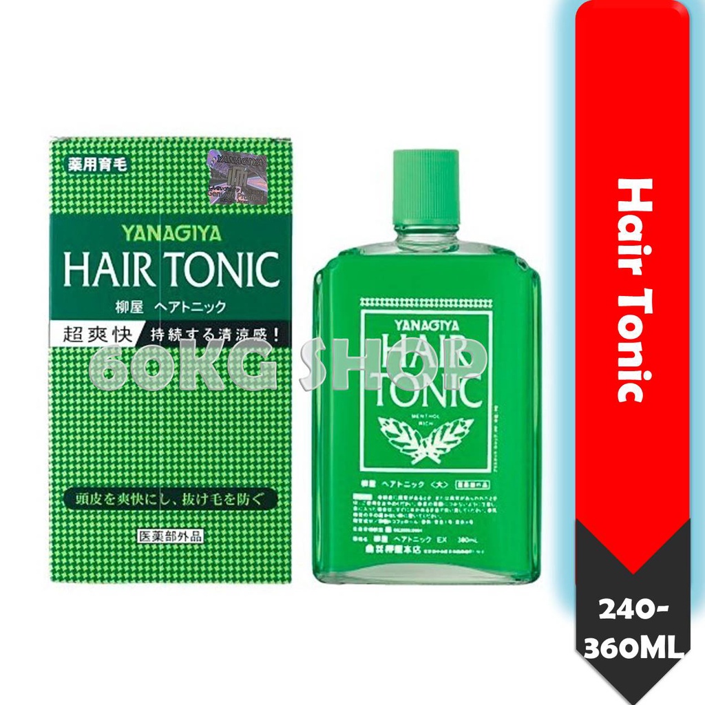 Yanagiya Hair Growth Tonic 240ml360ML Shopee Singapore