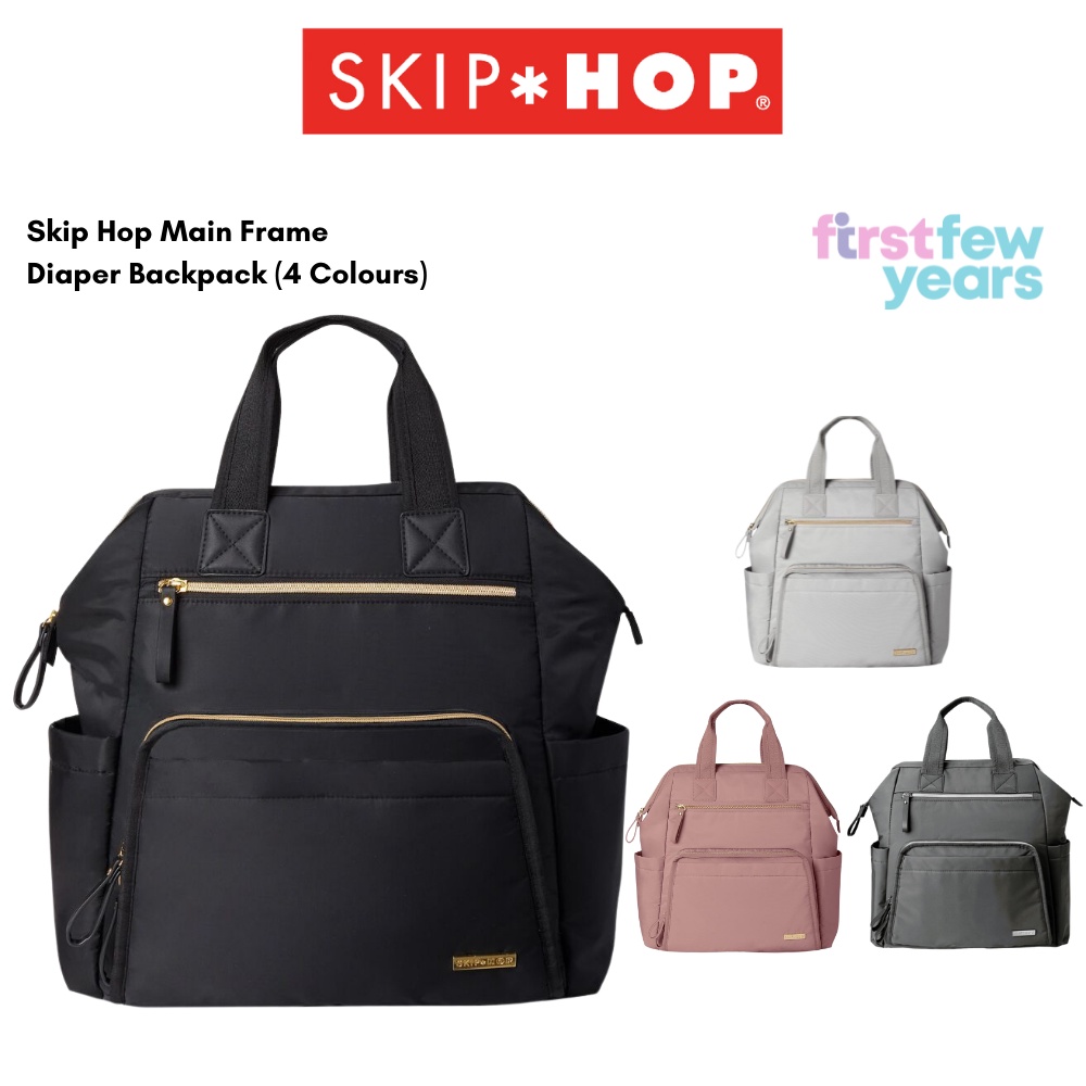 Skip hop mainframe wide open best sale diaper backpack