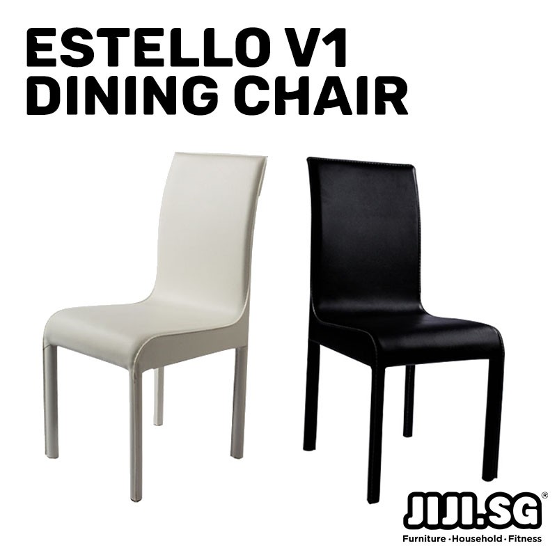 (JIJI.SG) ESTELLO DINING CHAIR V1 PRE Assembled / Dining Chair