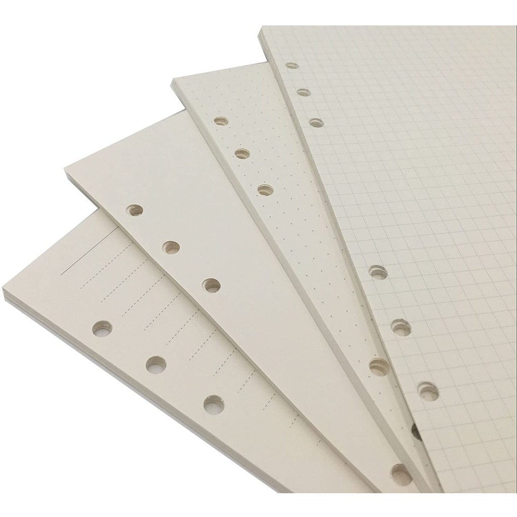 thumbnail image 2 of A5/A6/A7 Ruled Diary Insert Refill – 45 Sheets, Undated Planner, Fits Filofax & Loose Leaf Organisers 2 of 5