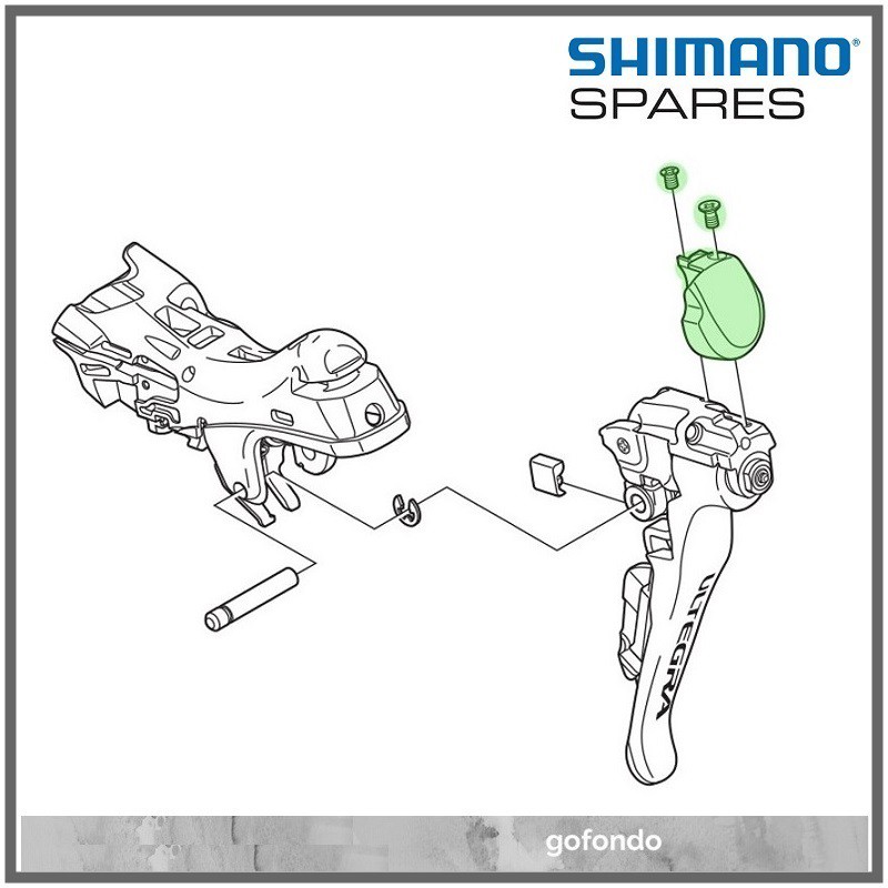 Ultegra 6800 left discount shifter