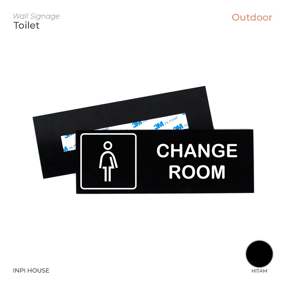Women change room signage - Changing room logo board - Women’s Changing