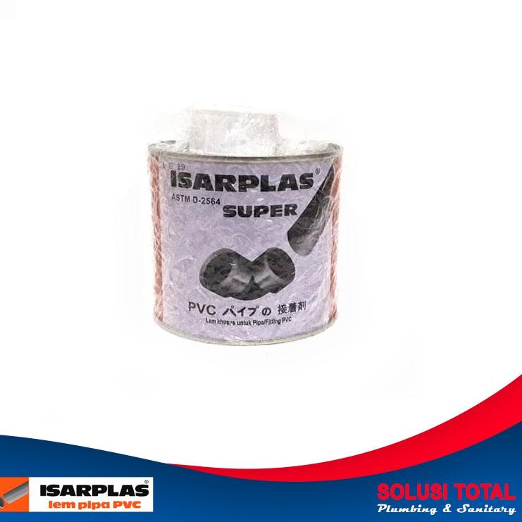 Isarplas Glue PVC Pipe Cannon Canned Retail 400g/400 gram Super