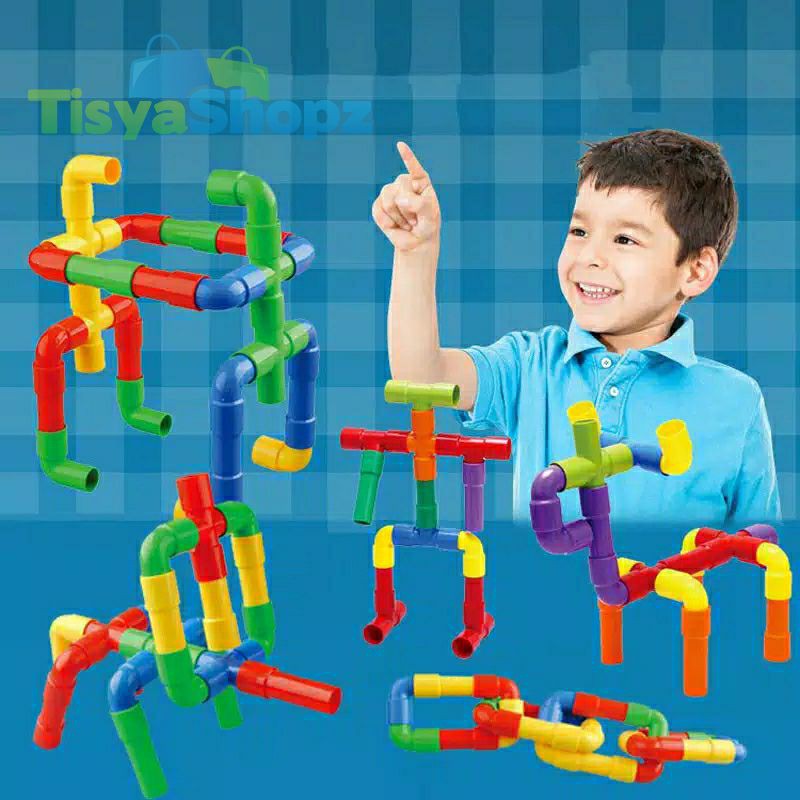 Lego Pipe Block Brick Toy / Building Pipe / Lego Pipe | Shopee Singapore