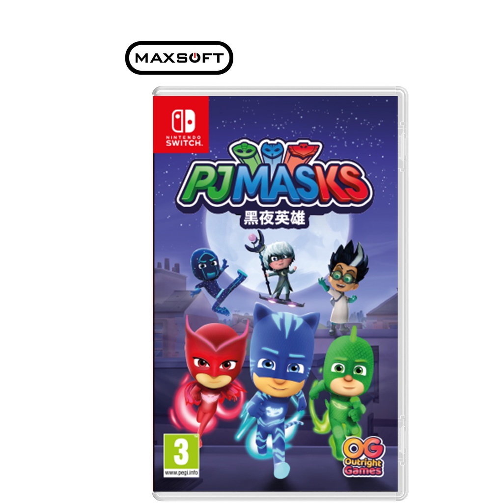 Pj Masks Heroes Of The Night Nintendo Switch Shopee Singapore 2020