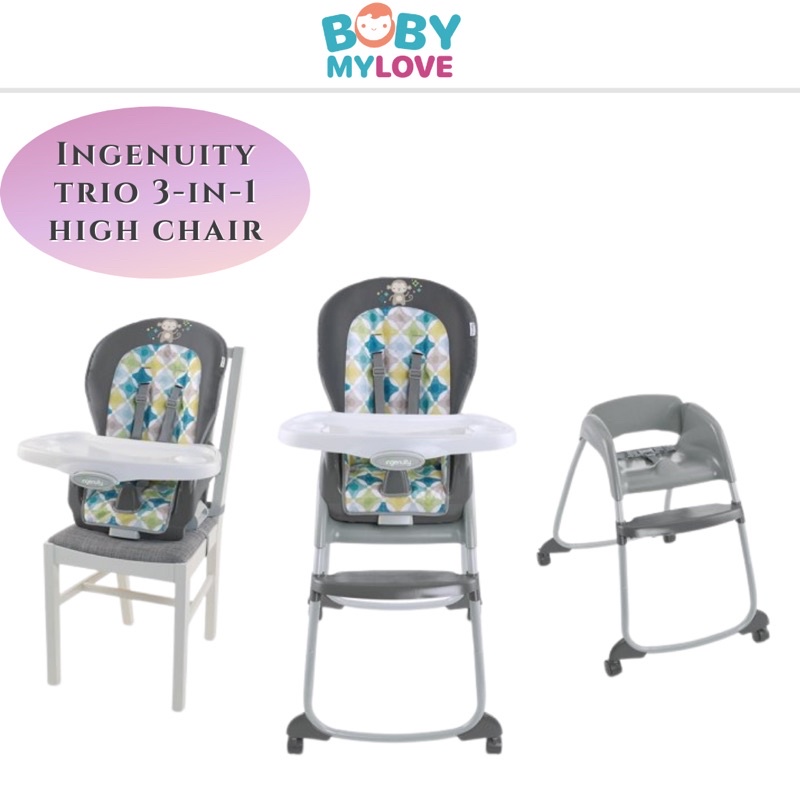 3 in 1 high best sale chair walmart