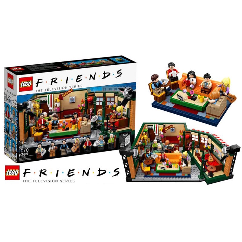 Lego 21319 - Central Perk (FRIENDS sitcom IDEAS set Rachel Chandler ...