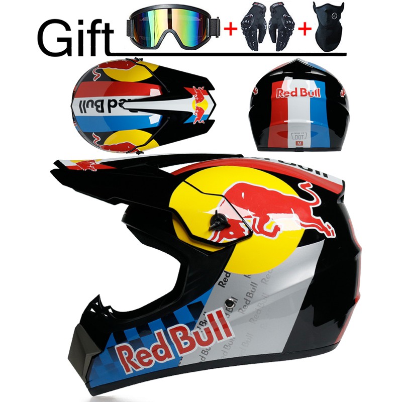 Motocross helmet off road helmet Mens motorcycle helmets Dirt Bike Rally racing Shopee Singapore