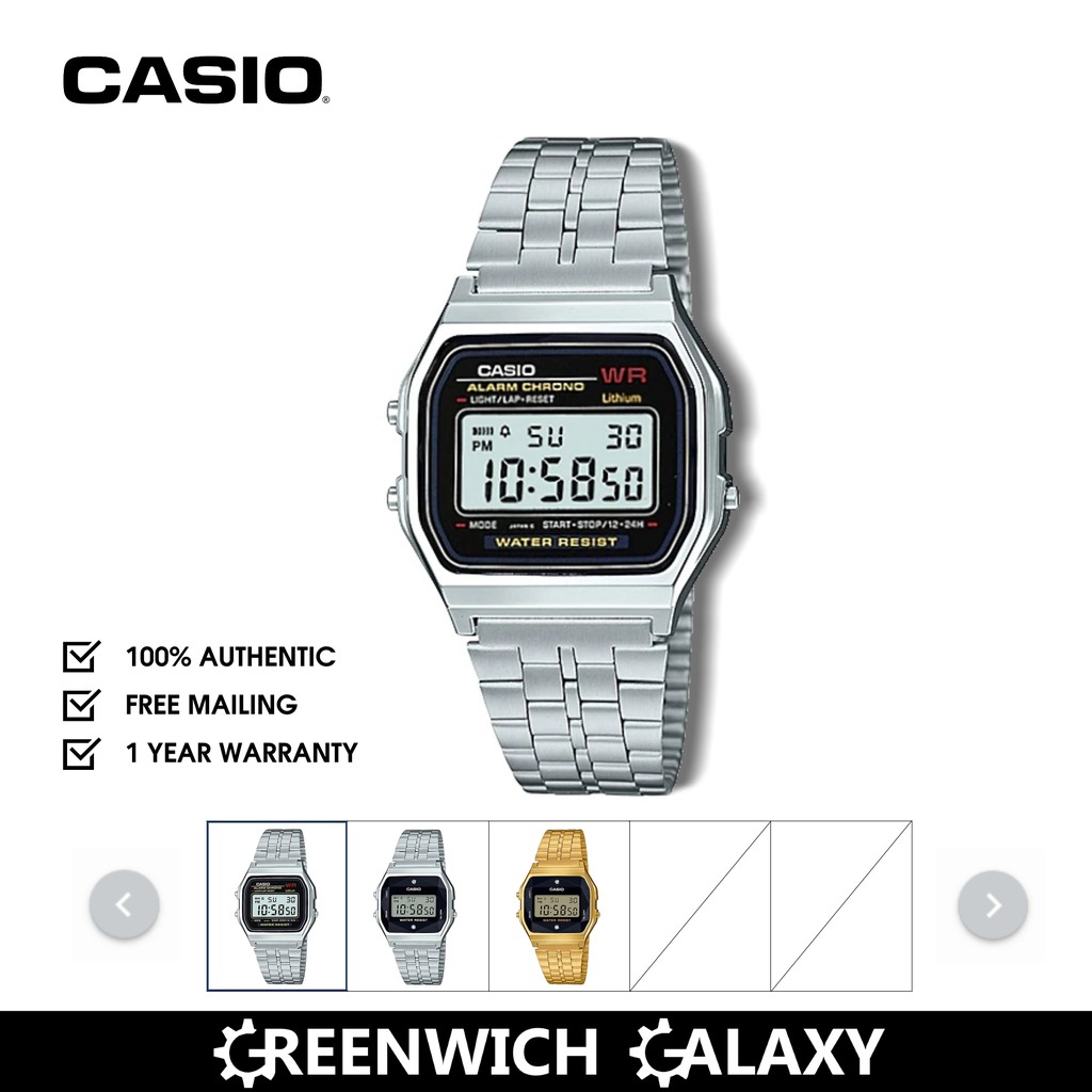 Casio classic digital on sale watch