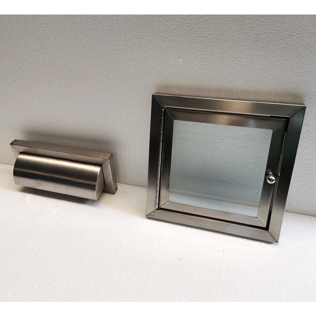 304 Stainless Steel Letter Box Panel Set Only Peti Surat | Shopee Singapore
