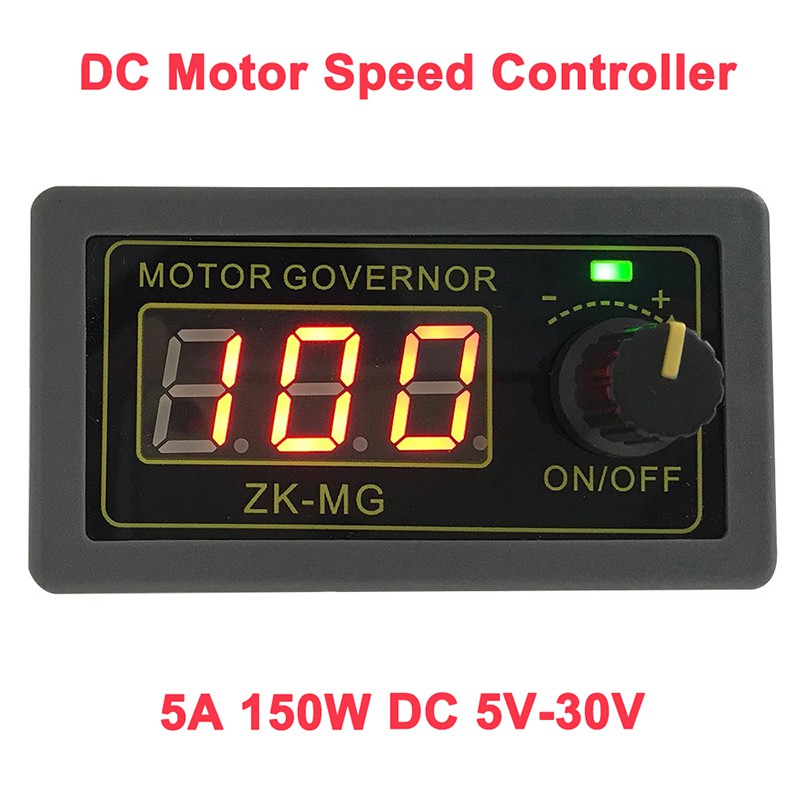 High-Power PWM DC Motor Speed Controller 5V 12V 24V 150W Signal ...