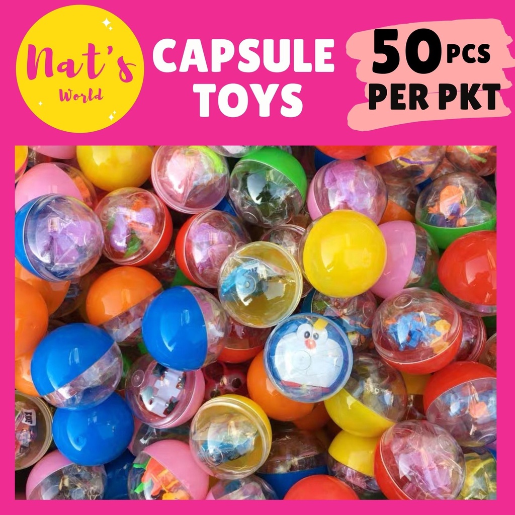 Claw Machine Mini Capsules Toys for children gift (capsules) | Shopee ...