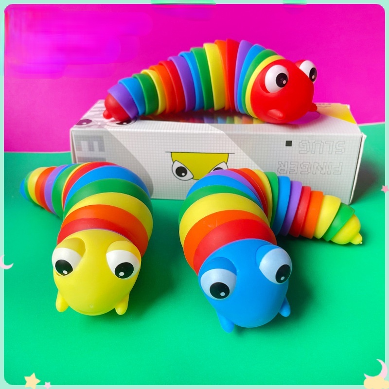 TikTok Hot-Selling Caterpillar Toy Snail Decompression Handy Tool ...