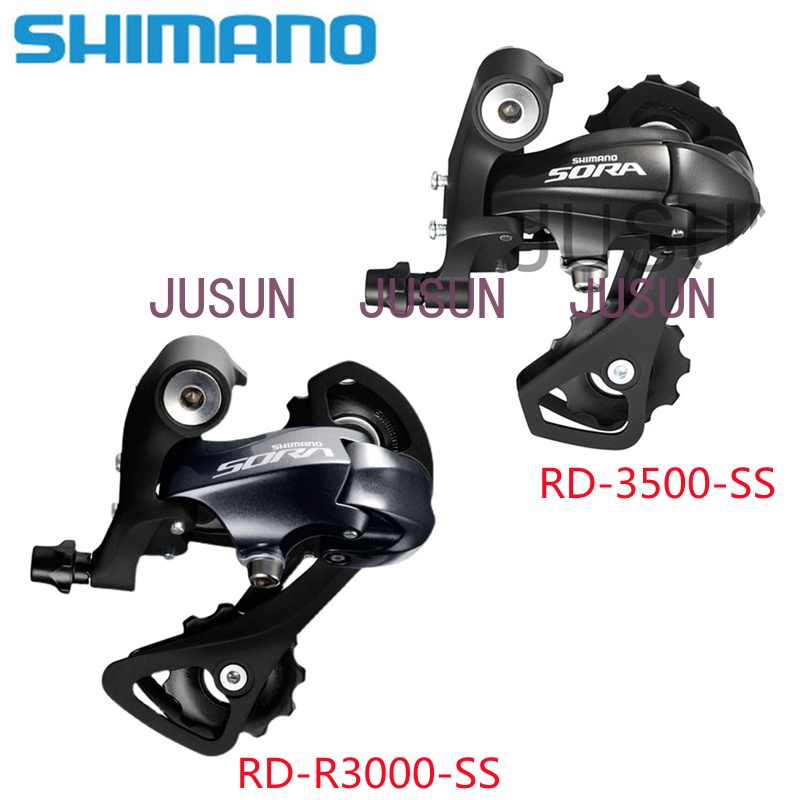 Shimano Sora RD-3500 / R3000 SS Road Folding Bike 9 Speed Gear Rear ...