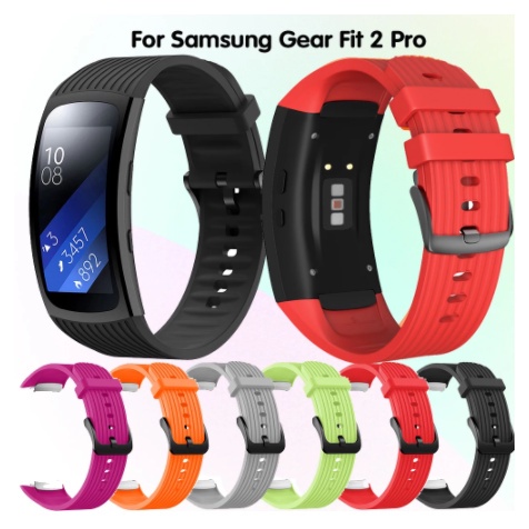 For Samsung Gear Fit2 Pro Smart Watch Band Strap Silicone