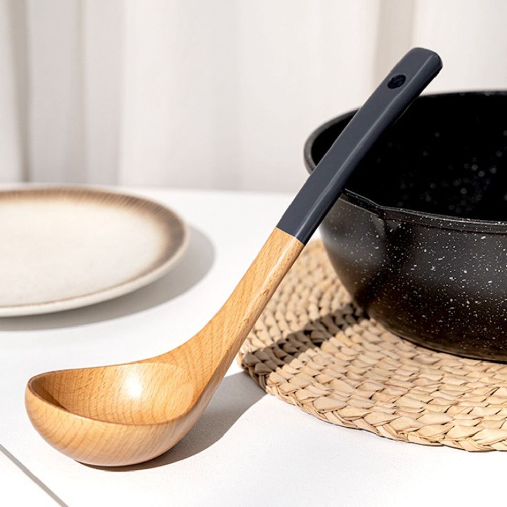 BLUEVELVET Reusable Rice Scoop Nonstick Spatula Soup Ladle Cookware ...
