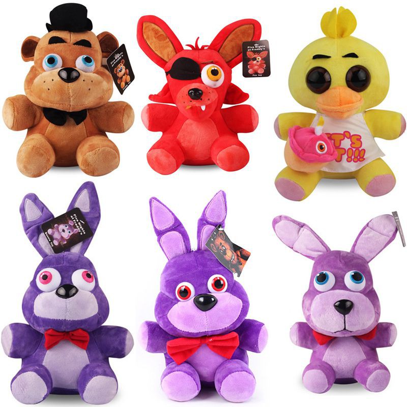 Golden Freddy Fazbear Mangle Foxy Bear Bonnie Chica Fnaf Plush Shopee 18cm Five  Nights At Freddys Stuffed Toys From Party2000, $7.45